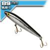 Jumpin Minnow 8,89cm/8,8g - Silver Black