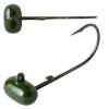 Keg Head Jigs - Green pumpkin 2,8g/1-es