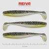 Flat minnow shad 12,5cm fekete-ezüst-flitter