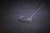 D-RIG Curve Shank Barbless - 2db/csomag - előkötött szakáll nélküli horog - 4 - 0,40mm