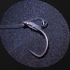 D-RIG Curve Shank Barbless - 2db/csomag - előkötött szakáll nélküli horog - 8 - 0,32mm