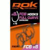 FULL CURVE BARBLESS - Szakál nélküli bojlis horog 8-as
