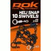 Heli Snap Swivel 8-as - 10db/csomag