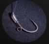 LOOP RIG Wide Gape Barbless - 2db/csomag - előkötött szakáll nélküli horog - 4 - 0,40mm