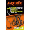 MEDIUM CURVE SHANK Barbless - Szakáll nélküli teflon horog 4-es