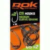MEDIUM CURVE SHANK - Teflon horog 2-es