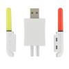 LED x2 USB Charger - spiccre szerelhető