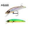 LEVEL MINNOW QUICK72 72mm 5.2gr 018 Sukeru Lime Chart