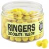 Chocolate Yellow Bandem Wafters - 6mm