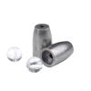 Stainless Steel Bullet Sinker + Glass beads 1,8g 5+5db