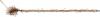 Fuzz Super Rig 25lbs / 4-es horoggal, barna 