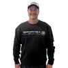 CREW NECK HOSSZÚ UJJÚ PÓLÓ BLACK L