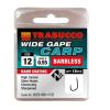 Wide Gape Carp szakáll nélküli horog 12-es