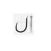 Wide Gape Pellet szakáll nélküli horog 14-es