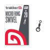 micro ring swivel 20-as mini forgókapocs karikával