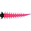 Greedy worm 5,5cm/8db Pink/Black - Garlic/Cheese