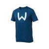 W T-Shirt L Navy Blue