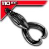 Tip Toad - Black - 11cm 5db