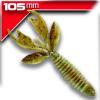 Wooly HawgCraw - Dark Grasshopper 10,5cm 7db - aromával