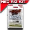 YUM NED RIG KIT 4 - 7,3cm/15db