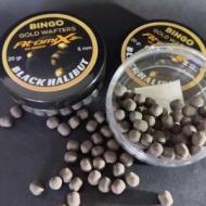 AtomiX Bingó Gold wafters 8mm black halibut