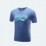 BKK Hooked on Fishing T-Shirt Blue XXL