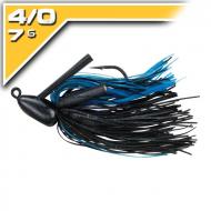 BOOYAH BOO - Black/Black Blue - 7g-4/0 szoknyás jig