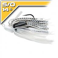 BOOYAH BOO - Pearl/White Shad - 14g-5/0 szoknyás jig