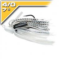 BOOYAH BOO - Pearl/White Shad - 7g-4/0 szoknyás jig