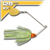 BOOYAH Covert - 10,5g White Chartreuse Silver Scale Orange Head