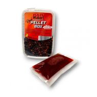 Bait Maker Rapid Pellet Box Lazac - Rák aromával 400g+150ml
