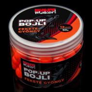 Bait Maker pop up bojli 12mm Fekete gyöngy