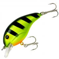 Bandit 100 Crankbait - Chartreuse Black Stripes 5cm/7g