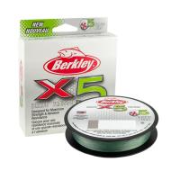 Berkley X5 Braid - moss green 0,08mm/150m - fonott zsinór
