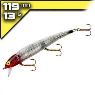 Bomber Long B15A Silver Flash red Head 11,9cm/13g wobbler