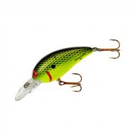 Bomber Model-A04 Chartreuse Black Scales 5,4cm/8,2g felúszó crankbait