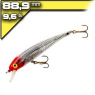 Bomber Suspend Pro Long A14 Silver Flash red Head 8,89cm/9,6g wobbler