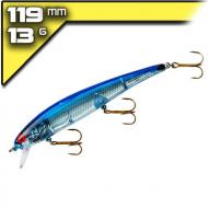 Bomber Suspend Pro Long A15 Silver Flash Blue Back 11,84cm/15,2g wobbler