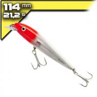 Bomber Windcheater 11,43cm/21,26g - Silver Red Head