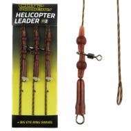 CARP ACADEMY komplett helikopter végszerelék ólombetétes zsinóron