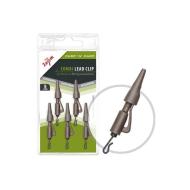 CARP ZOOM Combi biztonsági ólomkapocs 5db - zöld
