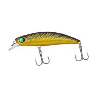 CARP ZOOM Curve Minnow wobbler, 6 cm, 7,1 g, fekete, arany, süllyedő