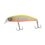 CARP ZOOM Curve Minnow wobbler, 6 cm, 7,1 g, fluo sárga, fehér, süllyedő