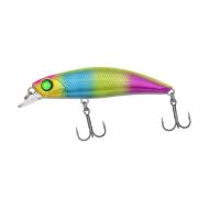 CARP ZOOM Curve Minnow wobbler, 6 cm, 7,1 g, kék, zöld, rózsaszín, süllyedő