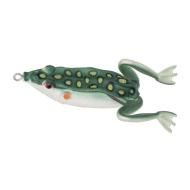 CARP ZOOM Jumping Frog békautánzat, 6,5 cm, 15,5 g, sötétzöld, fehér