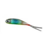 CARP ZOOM Offspring Tail Killer gumihal halas aromával, 5 cm, kék, piros, 5 db