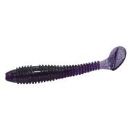 CARP ZOOM Ribbed Killer gumihal halas aromával, 7 cm, lila, 5 db