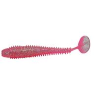 CARP ZOOM Ribbed Killer gumihal halas aromával, 7 cm, rózsaszín, 5 db