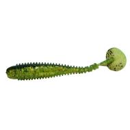 CARP ZOOM Ribbed Killer gumihal halas aromával, 7 cm, sötétzöld, 5 db