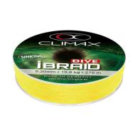 Climax iBRAID DIVE SINKING FLUO YELLOW 275m 0.08mm 3.2kg